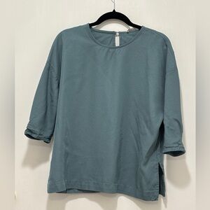 COS Teal Top. Size S
